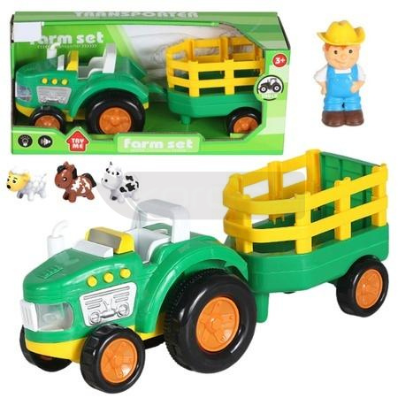 Traktor farmerski ze światłem i dźwiękiem