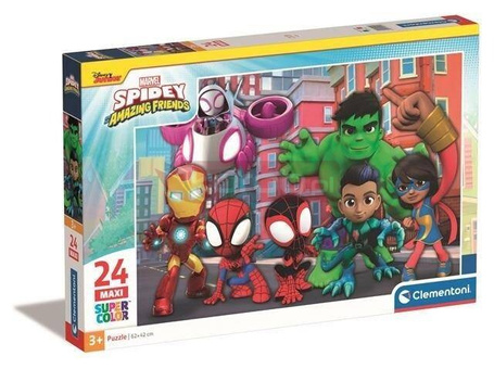 Puzzle 24 Maxi Super Kolor Spidey