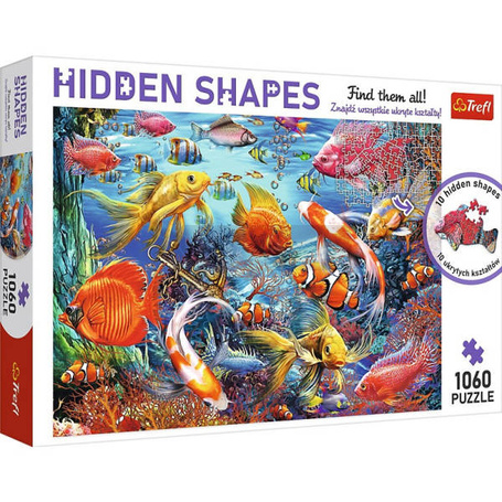 Puzzle Hidden Shapes Podwodne życie
