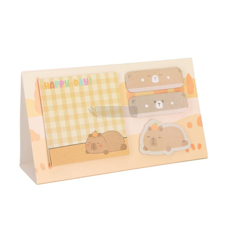 Karteczki samoprzylepne Kapibara śpiąca