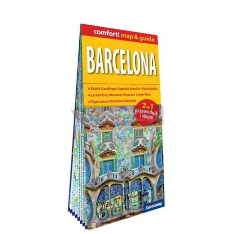 Comfort! map&guide Barcelona 2w1 w.2024