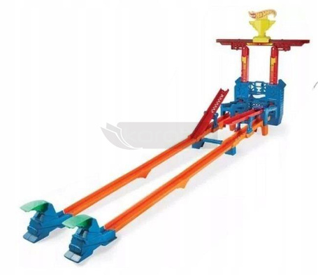HOT WHEELS ZESTAW TORÓW WYRZUTNI RÓWNOWAGA + autko HDY48