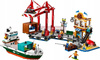LEGO CITY 60422 NADMORSKI PORT ZE STATKIEM TOWAROWYM zestaw klocków