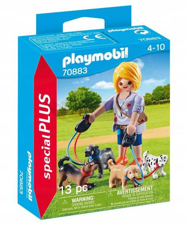 PLAYMOBIL 70883 OPIEKUNKA PSÓW