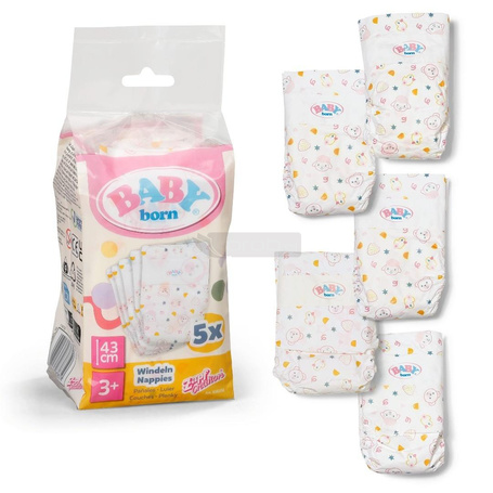 Baby born - Nappies 5pack