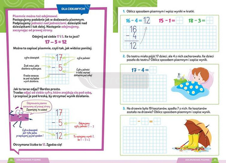 Dodawanie i odejmowanie klasa 1-3