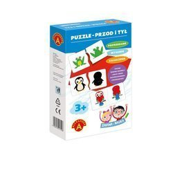 Zabawa i Nauka - Puzzle Przód i Tył ALEX