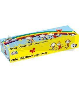 Farby plakatowe 12 kolorów x 20ml FIORELLO