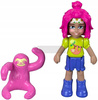 LALKA POLLY POCKET DOMEK Z LALECZKĄ LENIWIEC GTM59
