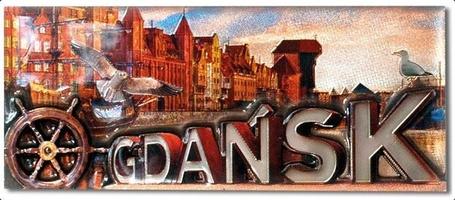 Magnes I love Poland Gdańsk ILP-MAG-C-GD-04