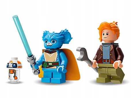 LEGO STAR WARS 75384 KARMAZYNOWY JASTRZĄB zestaw klocków dla dzieci +4