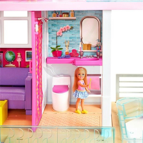 Barbie Dreamhouse Idealny domek dla lalek ze światłem i dźwiękiem