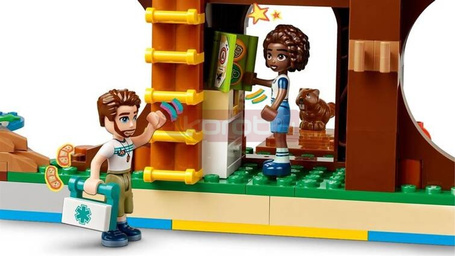 LEGO FRIENDS 42631 DOMEK NA DRZEWIE NA OBOZIE zestaw klocków dla dzieci 8+