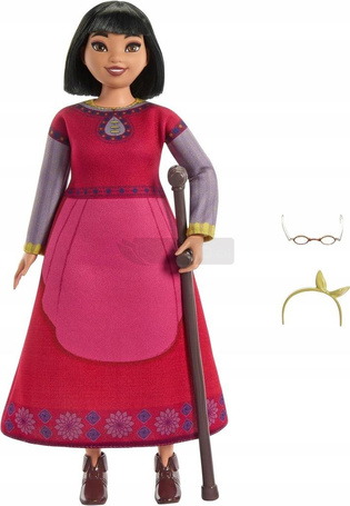DISNEY WISH ŻYCZENIE LALKA Dahlia z Rosas, z filmu Disneya "Życzenie" HPX24