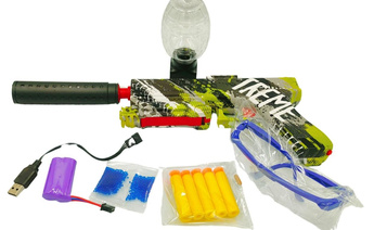 Pistolet na kulki żelowe i strzałki z ładowrką