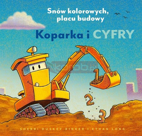 Koparka i cyfry. Snów kolorowych, placu budowy