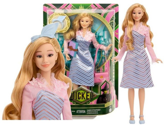 WICKED LALKA GLINDA lalka filmowa w stroju szkolnym + akcesoria JDG11
