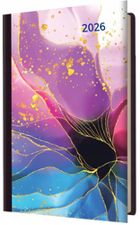 Kalendarz 2026 B6 tygodniowy akwarela
