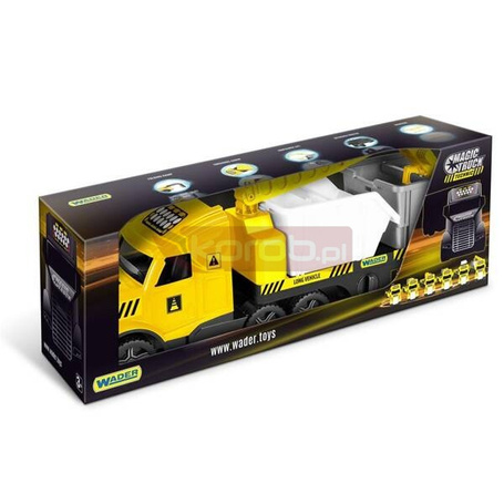 Magic Truck Technic laweta z kontenerami