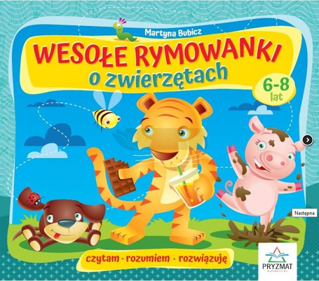 Wesołe rymowanki o zwierzętach 6-8lat