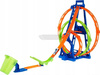 HOT WHEELS ACTION ZESTAW TORÓW POTRÓJNA PĘTLA wyrzutnia, track build HMX38