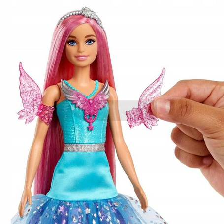 SZCZYPTA MAGII LALKA BARBIE MALIBU piesek motylek HLC32