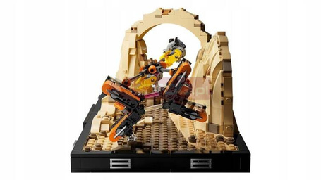 LEGO STAR WARS 75380 DIORAMA WYŚCIG ŚMIGACZY W MOS ESPA