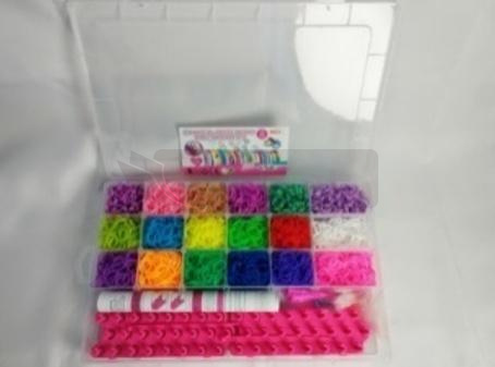 Kolorowe gumki do robienia bransoletek 4000szt