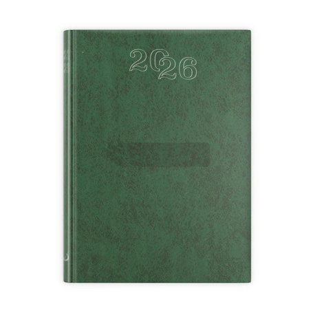 Terminarz 2026 B7 zielony