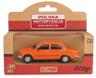 Fiat 125p MR pomarańczowy