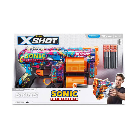 Wyrzutnia Skins Dread Sonic 12 strzałek Robotnik