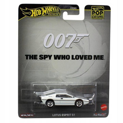 HOT WHEELS PREMIUM POP CULTURE THE SPY WHO LOVED ME 007 Lotus Esprit S1 HXD98