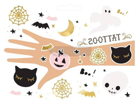 Tatuaże zmywalne BOO! 12szt