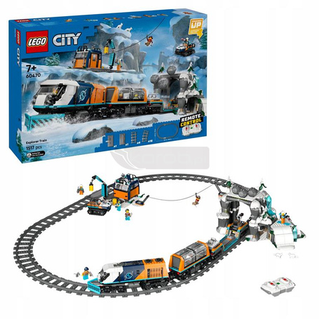 LEGO CITY 60470 EKSPRES POLARNY ARKTYCZNYCH zestaw klocków dla dzieci +7