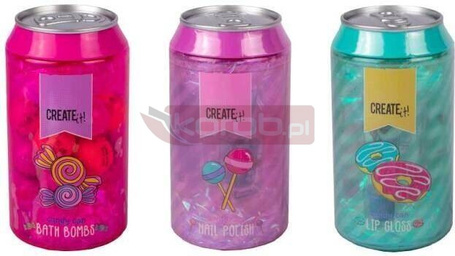 Puszka z kosmetykami Candy mix CREATE IT!