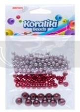 Koraliki do nawlekania 3 kolory 36g