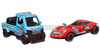 HOT WHEELS PULL-BACK SPEEDERS zestaw 2 aut Mighty K & Twin Mill HWH58