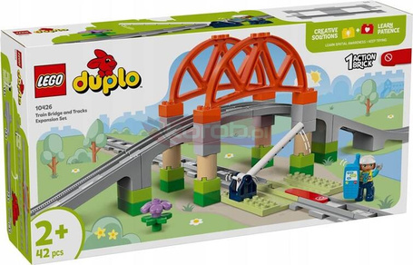 LEGO DUPLO 10426 Most i tory kolejowe zestaw rozszerzający