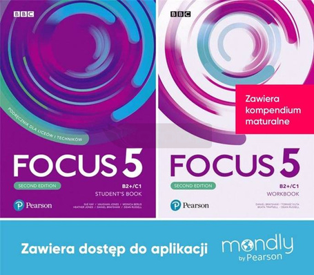 Focus 5 2ed SB + WB + dostęp Mondly