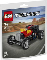 LEGO TECHNIC 30735 Hot rod, polybag dla dzieci +7 lat