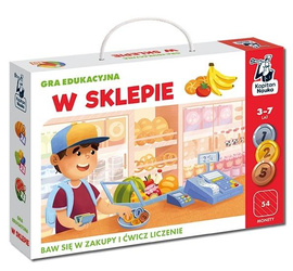 Kapitan Nauka. W sklepie. Gra edukacyjna