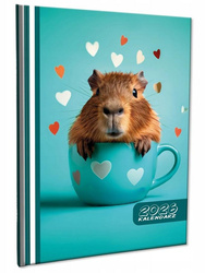 Kalendarz 2026 A5 tygodniowy notatka Kapibara