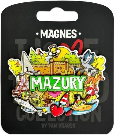 Magnes I love Poland Mazury ILP-MAG-C-MAZ-48