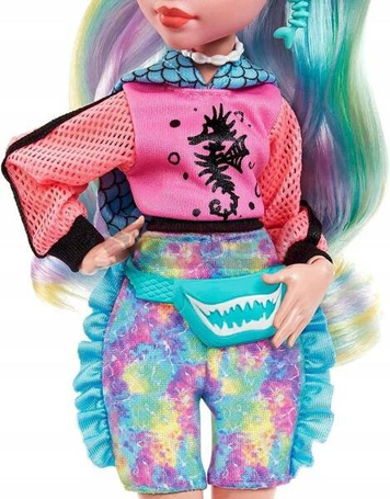 LALKA MONSTER HIGH LAGOONA BLUE + akcesoria HHK55