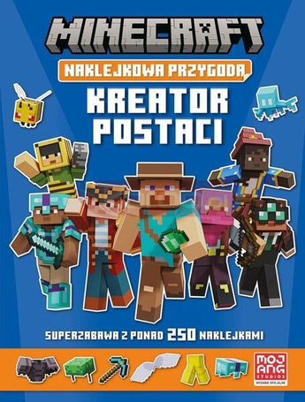 Kreator postaci. Minecraft. Naklejkowa przygoda