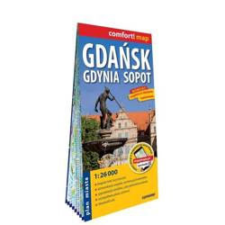 Comfort! map Gdańsk Gdynia Sopot plan miasta