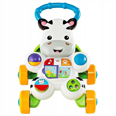 FISHER PRICE INTERAKTYWNY CHODZIK ZEBRA dla malucha od 6 m-ca DPL53