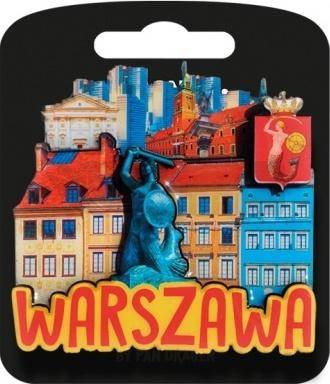 Magnes I love Poland Warszawa ILP-MAG-C-WAR-13