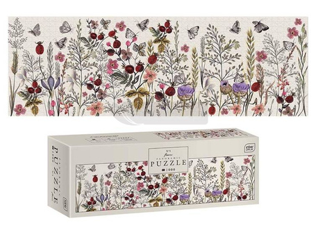 Puzzle panorama 1000 Flowers 1