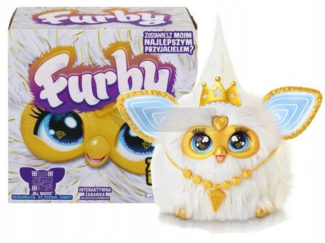 HASBRO FURBY MASKOTKA INTERAKTYWNA Furby Złota Blask, dla dzieci +6 lat G1938